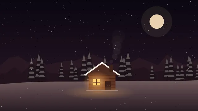 Cabin wallpaper